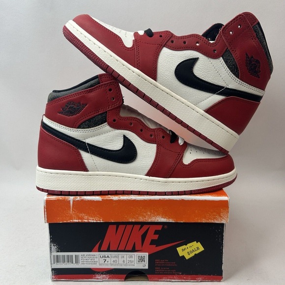 Jordan Shoes - Nike Shoes Air Jordan 1 Retro High GS “Chicago/Lost and Found” 2024